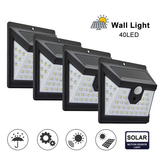 Solar Aplik 40 Led  