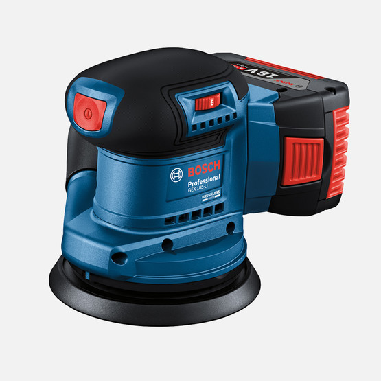 Bosch GEx 185-LI Solo Profesyonel Akülü Eksantrik Zımpara (Akü ve Şarj Cihazı Dahil Değildir.)
