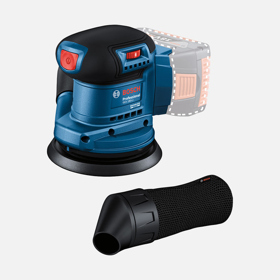 Bosch GEx 185-LI Solo Profesyonel Akülü Eksantrik Zımpara (Akü ve Şarj Cihazı Dahil Değildir.)