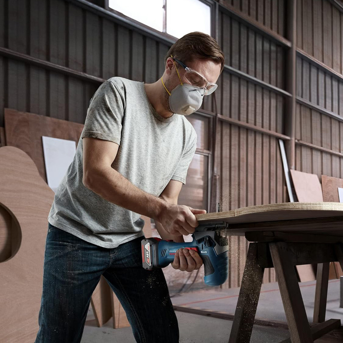    Bosch GST 185-LI Solo Profesyonel Akülü Dekupaj Testere (Akü ve Şarj Cihazı Dahil Değildir.) 