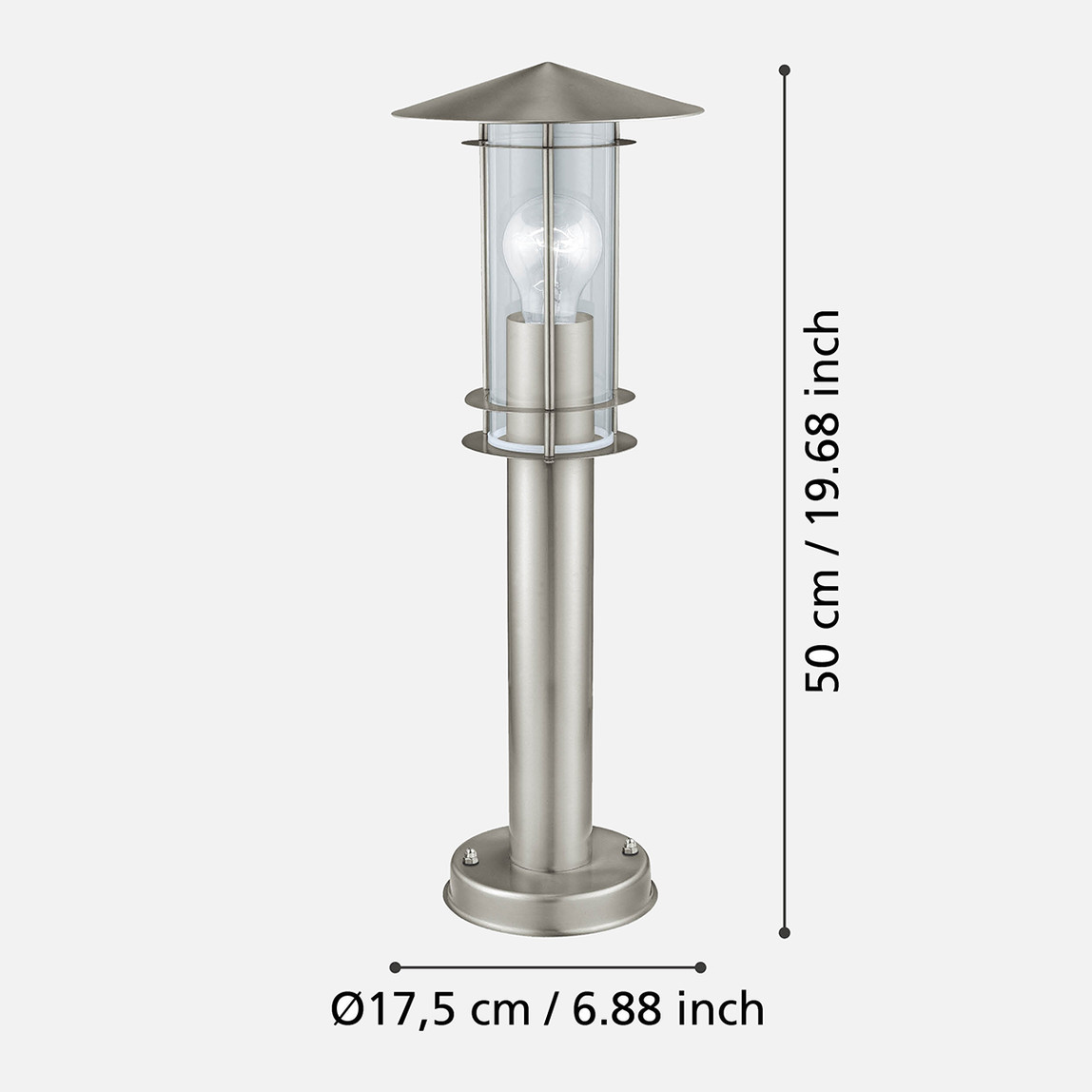   Lisio Babaüstü 50 cm 1X60W E-27  