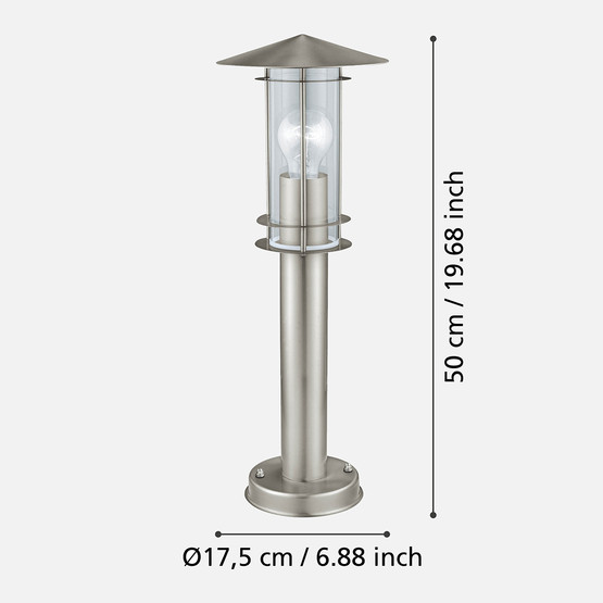 Lisio Babaüstü 50 cm 1X60W E-27 