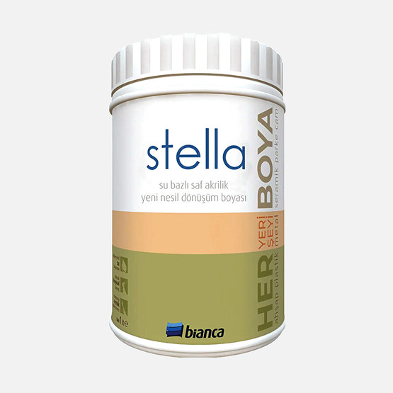 Bianca Stella Beyaz Saf Akrilik Boya 1L