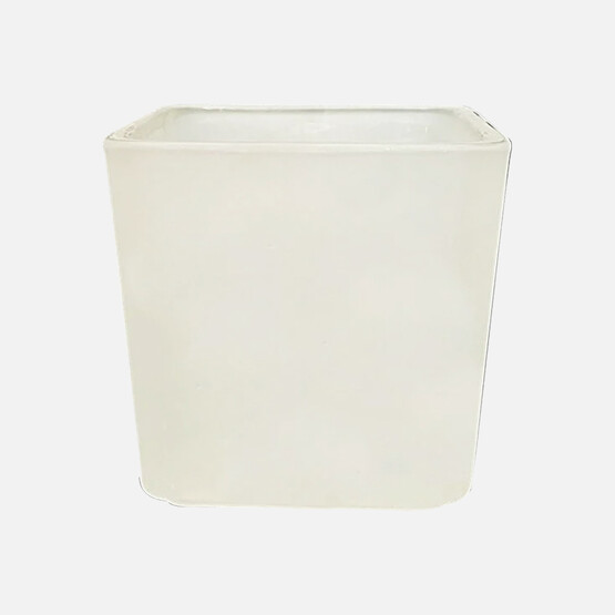 Tealight Cam Buzlu Mumluk