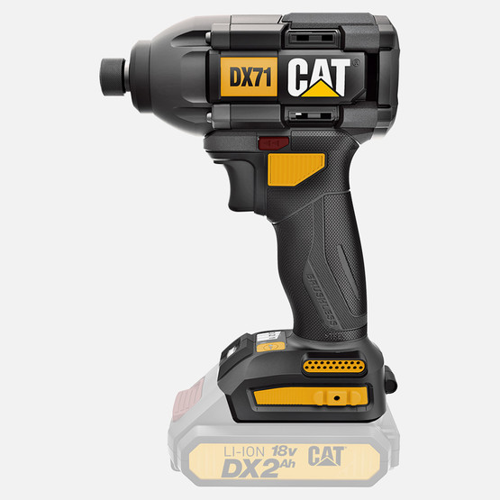 CAT DX71B 18Volt 215Nm Kömürsüz Profesyonel Şarjlı Darbeli Tornavida(Akü ve Şarj Cihazı Dahil Değildir.)