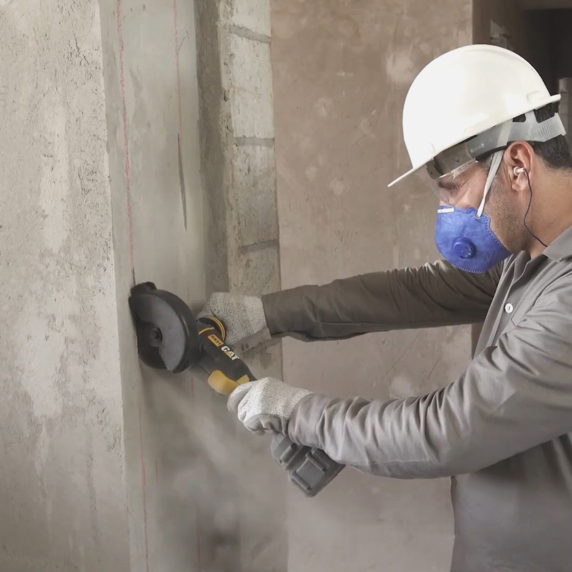    CAT DX31B 18Volt 115mm Kömürsüz Profesyonel Avuç Taşlama(Akü ve Şarj Cihazı Dahil Değildir.) 