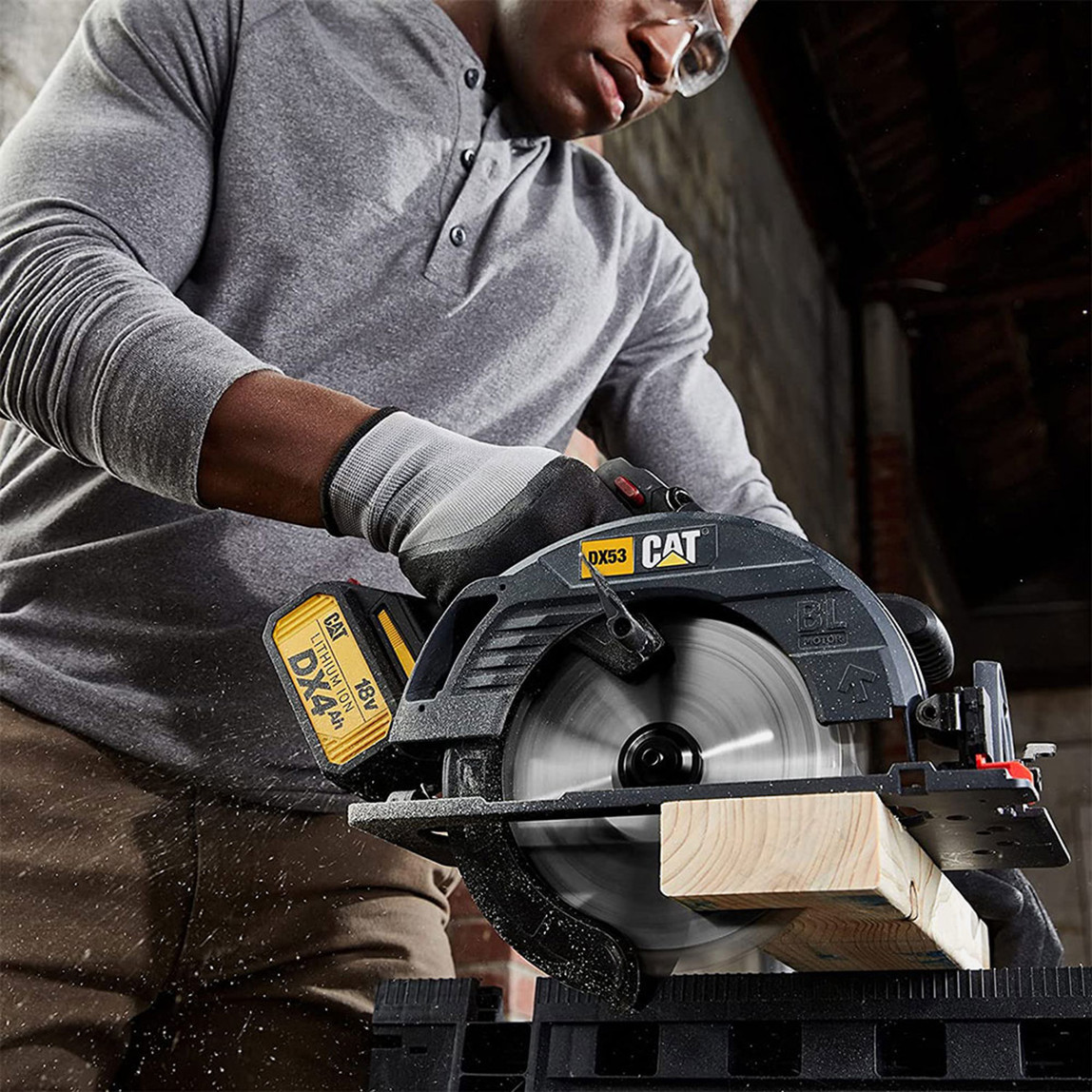    CAT DX53B 18Volt 185mm Kömürsüz Profesyonel Daire Testere (Akü ve Şarj Cihazı Dahil Değildir.) 