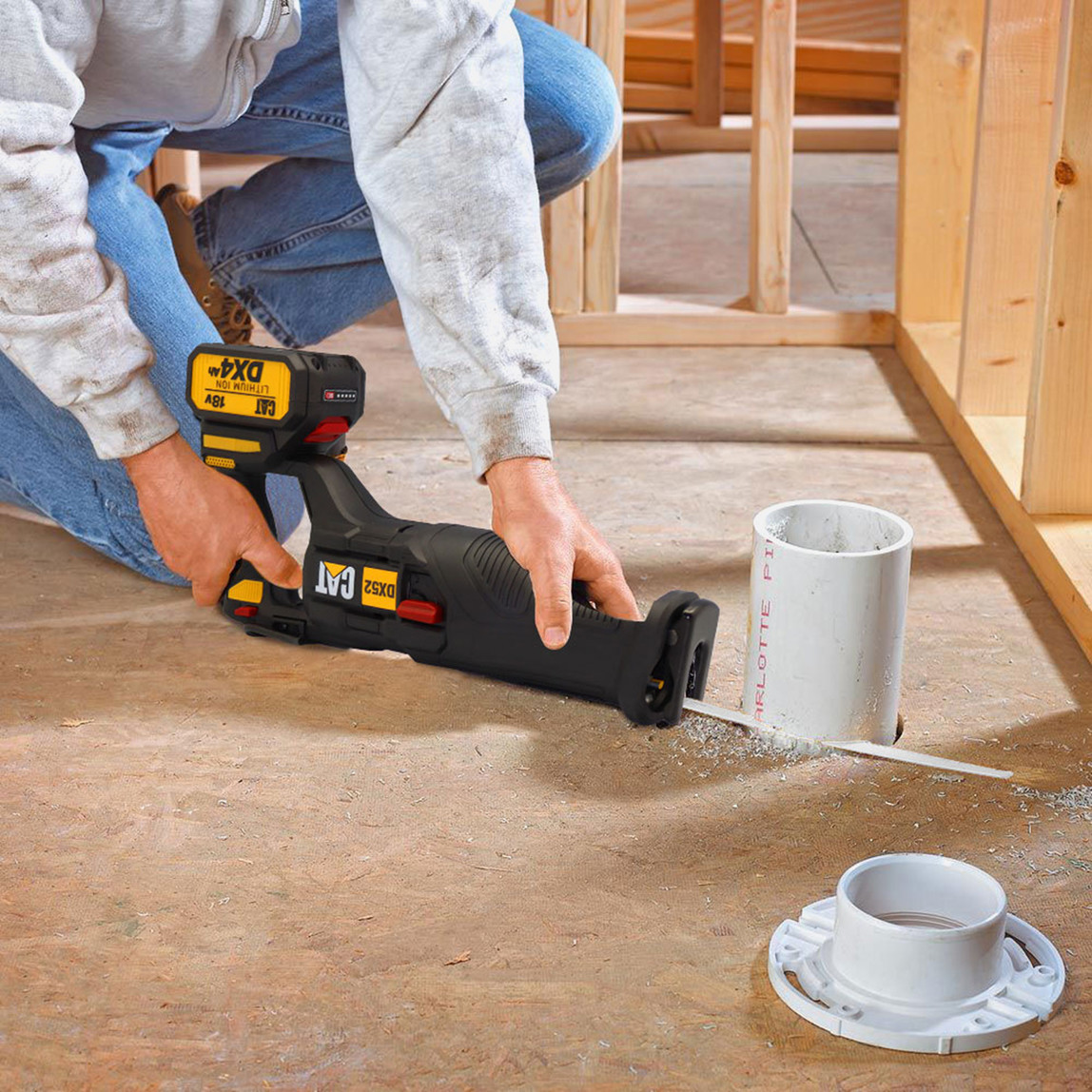    CAT DX52B 18Volt Profesyonel Tilki Kuyruğu Testere (Akü ve Şarj Cihazı Dahil Değildir.) 