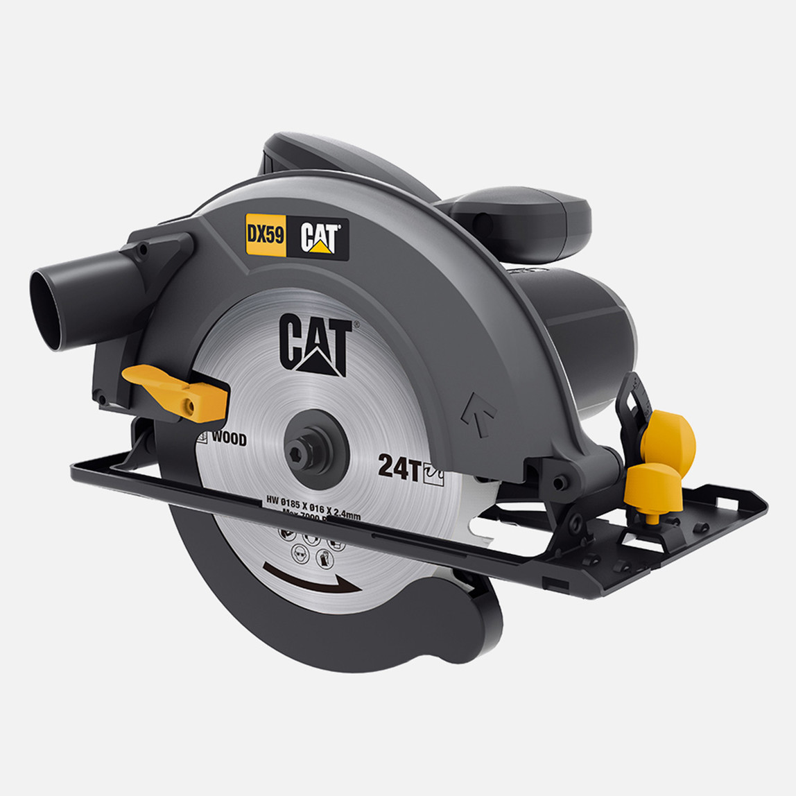    CAT DX59 1400Watt 185mm Profesyonel Daire Testere 