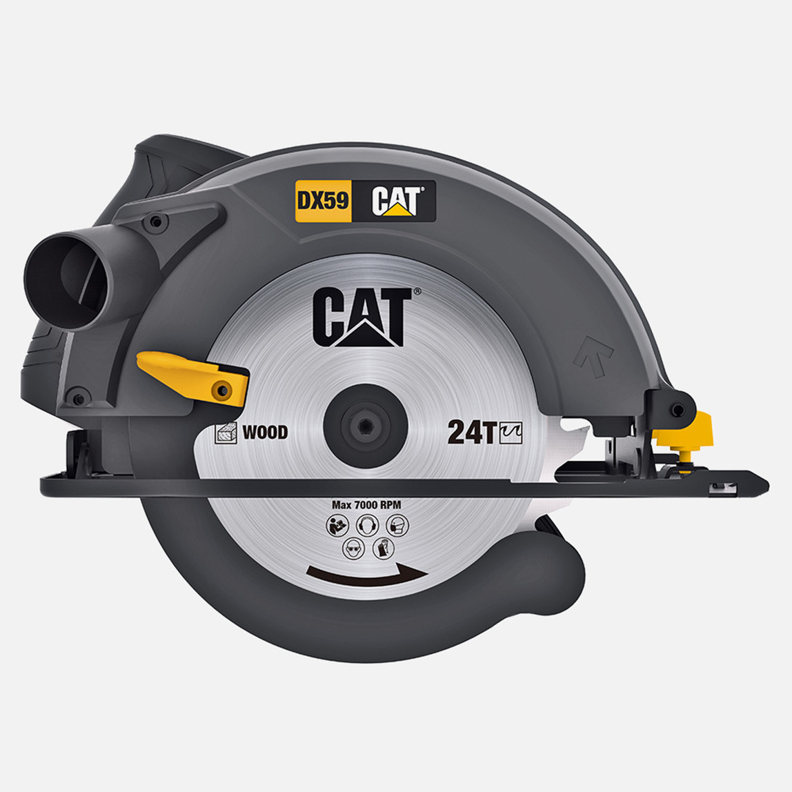    CAT DX59 1400Watt 185mm Profesyonel Daire Testere 