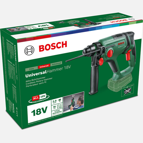 Bosch UniversalHammer 18V Akülü Kırıcı Delici -Solo (Akü ve Şarj Cihazı Dahil Değildir.)