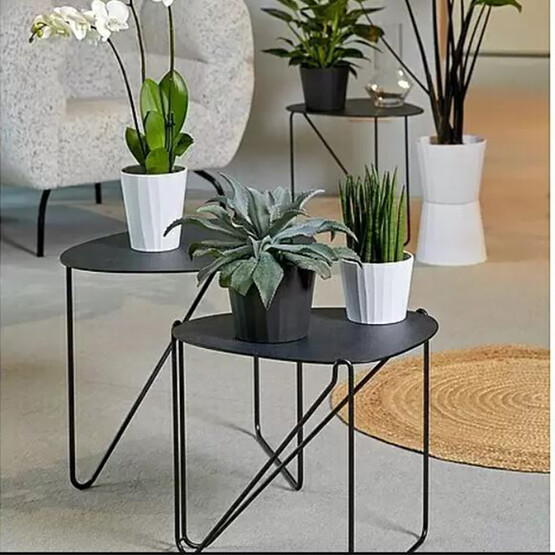 Umea Saksı Siyah 16cm