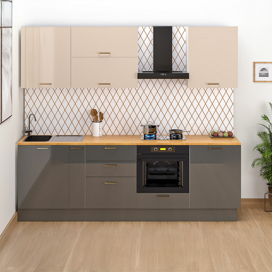 Fly Roma Ankastre Mutfak 260cm