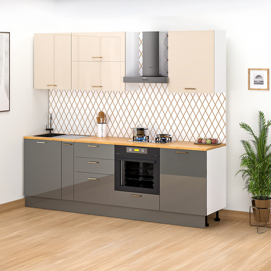 Fly Roma Ankastre Mutfak 260cm