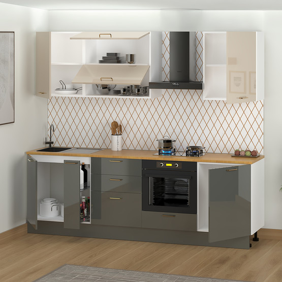 Fly Roma Ankastre Mutfak 260cm