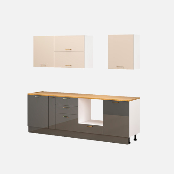 Fly Roma Ankastre Mutfak 260cm