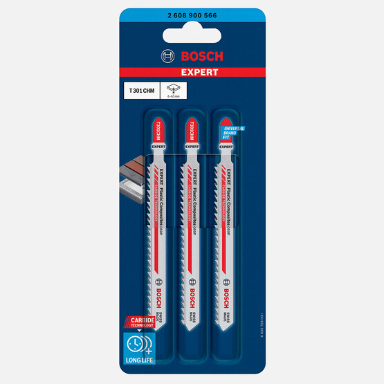 Bosch Exp Dekupaj Bıçağı Cleanforss T301Chm 3'lü