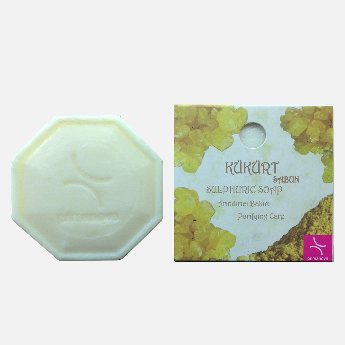    Primanova Kükürt Özlü Doğal Sabun 125g  