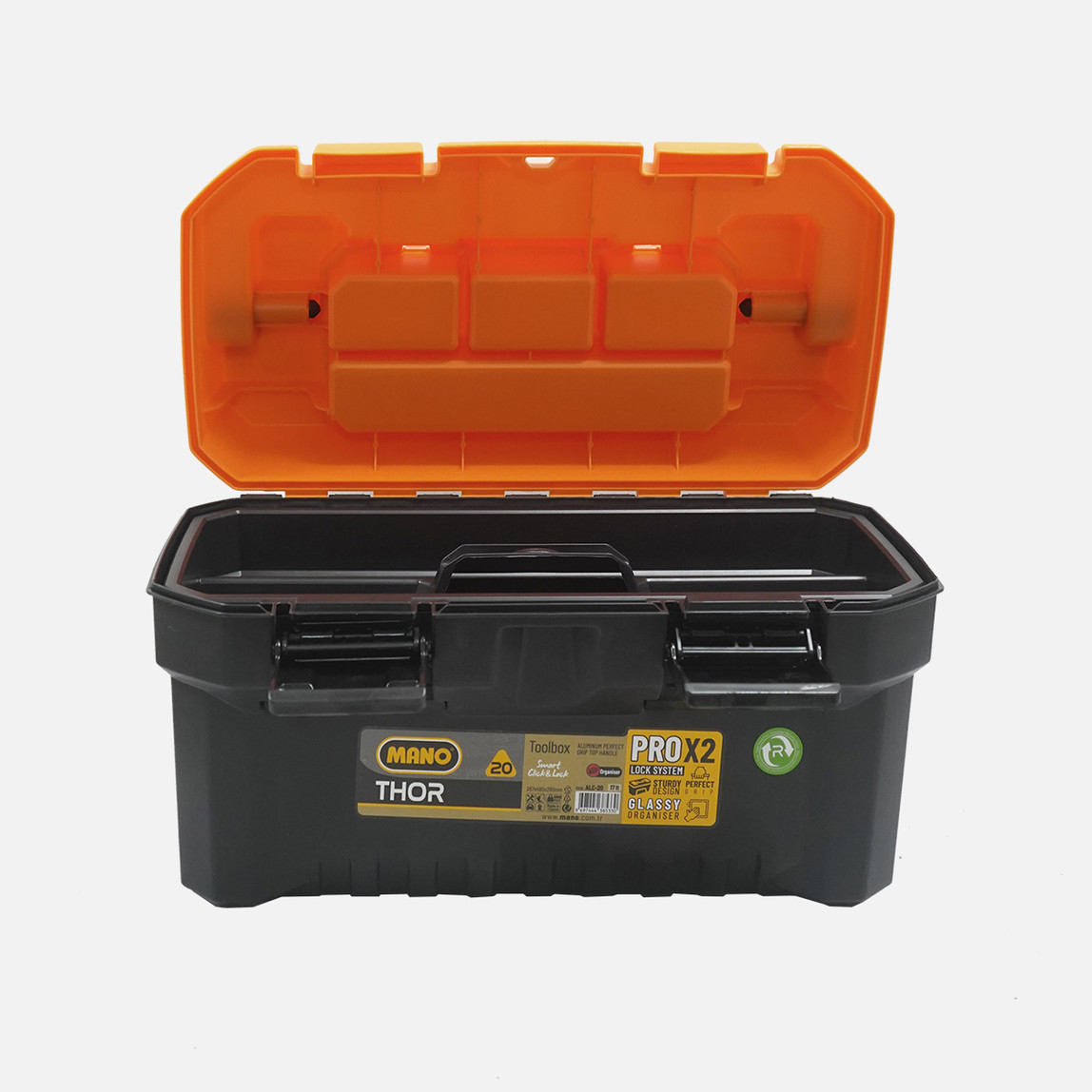    Mano J-ALC-20 20'' Jumbo Alüminyum Saplı Çanta 