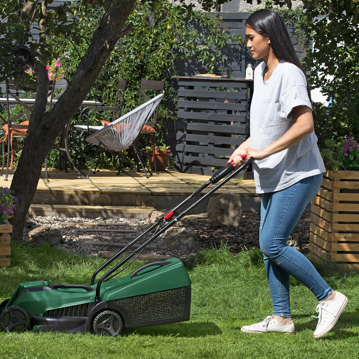    Bosch EasyMower+EasyGrassCut Set 18V Akülü Çim Biçme Makinesi 