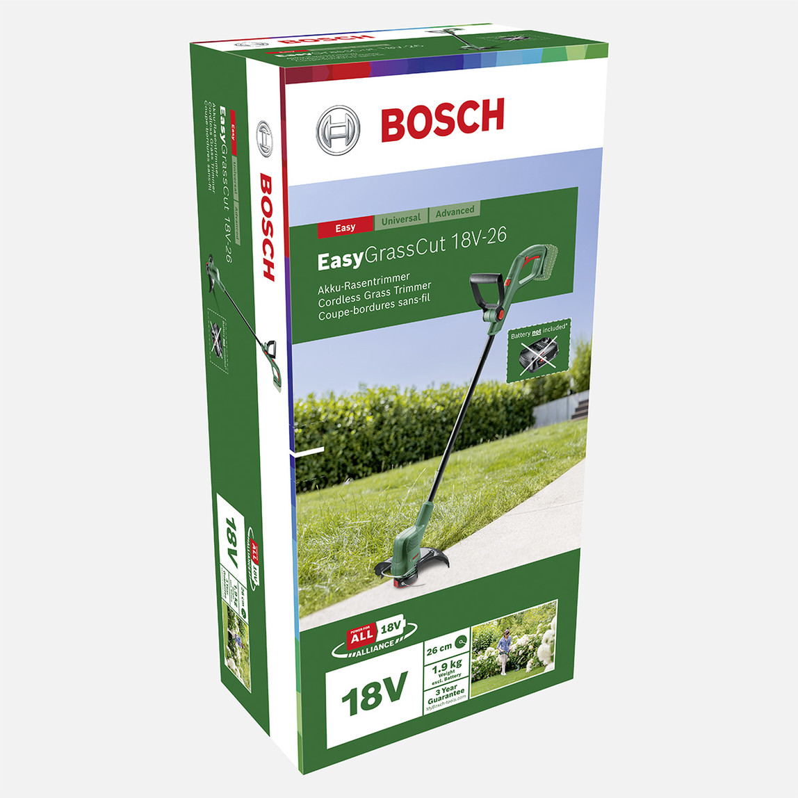    Bosch Easygrasscut Solo Kenar Kesme Makinesi (Akü ve Şarj Cihazı Dahil Değildir) 