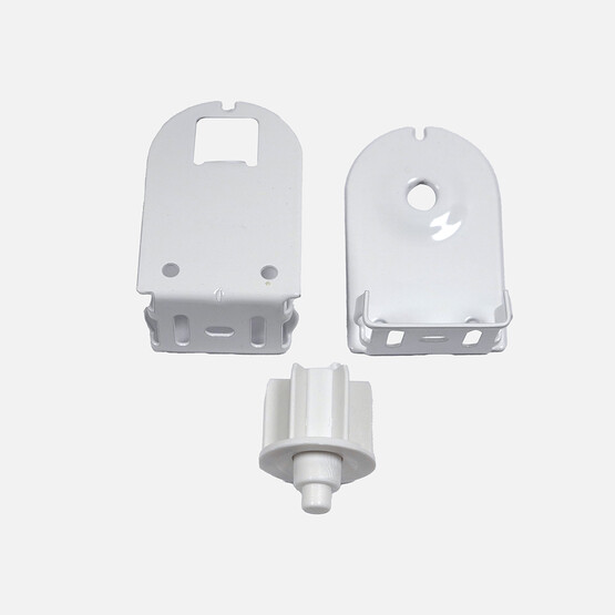 Elegance Metal Zebra Ayak Takımı Beyaz