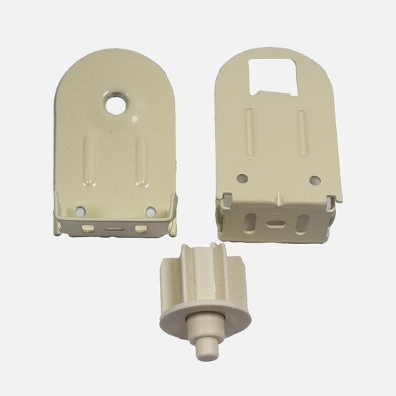 Elegance Metal Zebra Ayak Takımı Krem