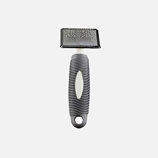 Zampa Kedi ve Köpek Bakım Fırçası Gri 16x6 cm