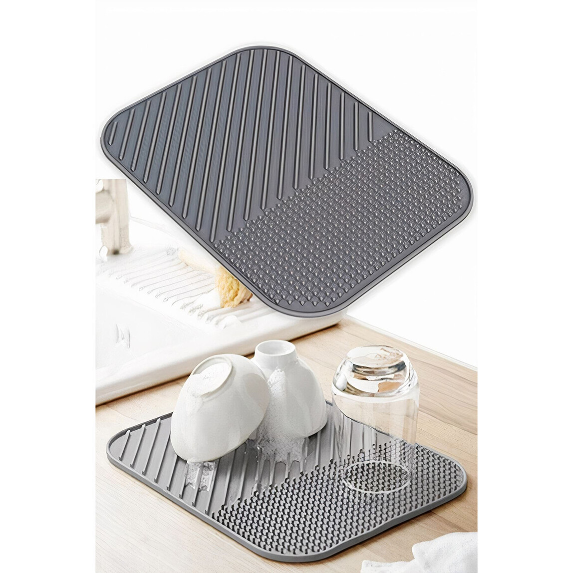    Home Puzzle Silikon Bulaşık Matı 