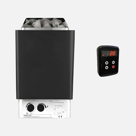 Er-Duş Sauna Sobası 4,5 Kw Harici Kumandalı