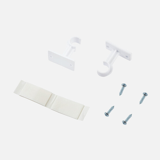 Linadora Cafe Direği Taşıyıcı Ayak Beyaz 2'li 