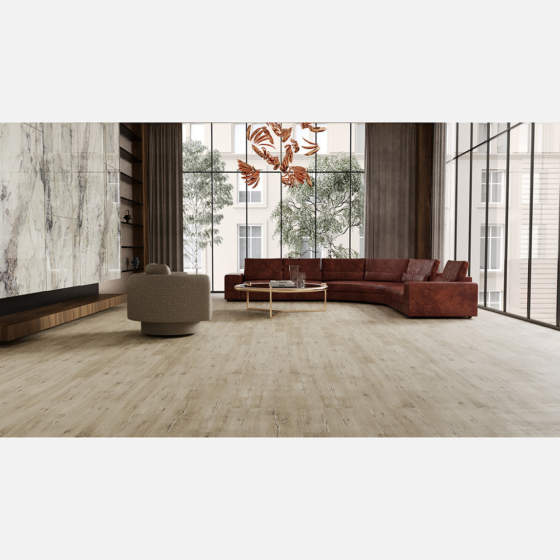    Terraclick Beydağ 31.Sınıf Laminat Parke Derzsiz 1203x191x8 mm  2,3071 m² 