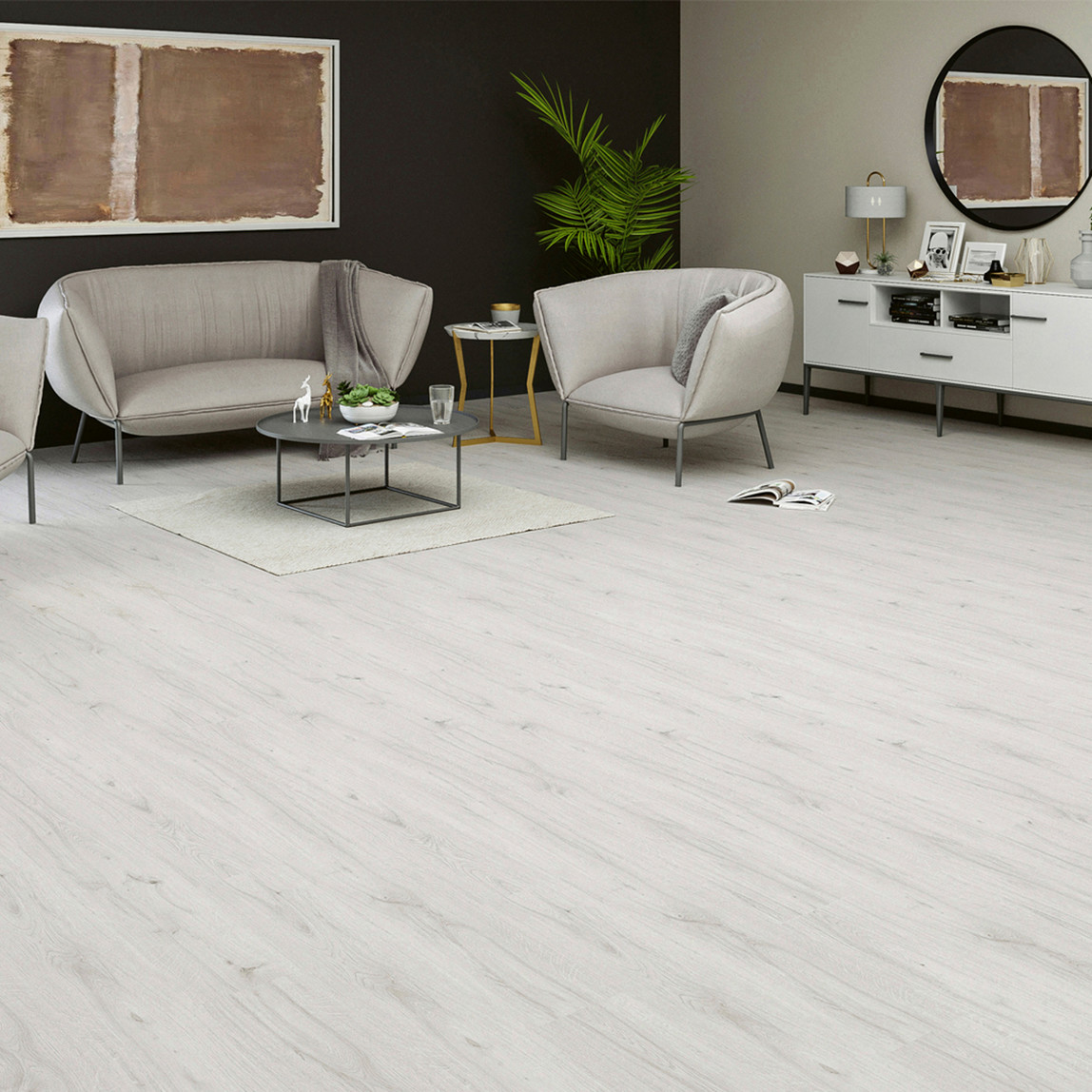    Terraclick Truva 31.Sınıf Laminat Parke Derzsiz 1203,5x191,8x8 mm 2,3072 m² 