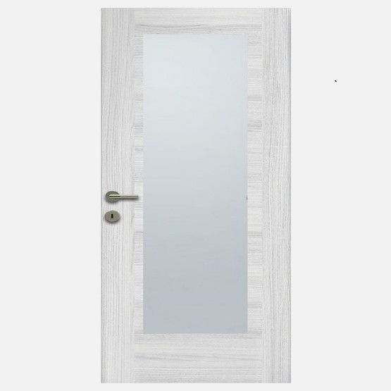 Agno Door Gök Meşe Melamin Camlı Kanat 81,3x197 cm