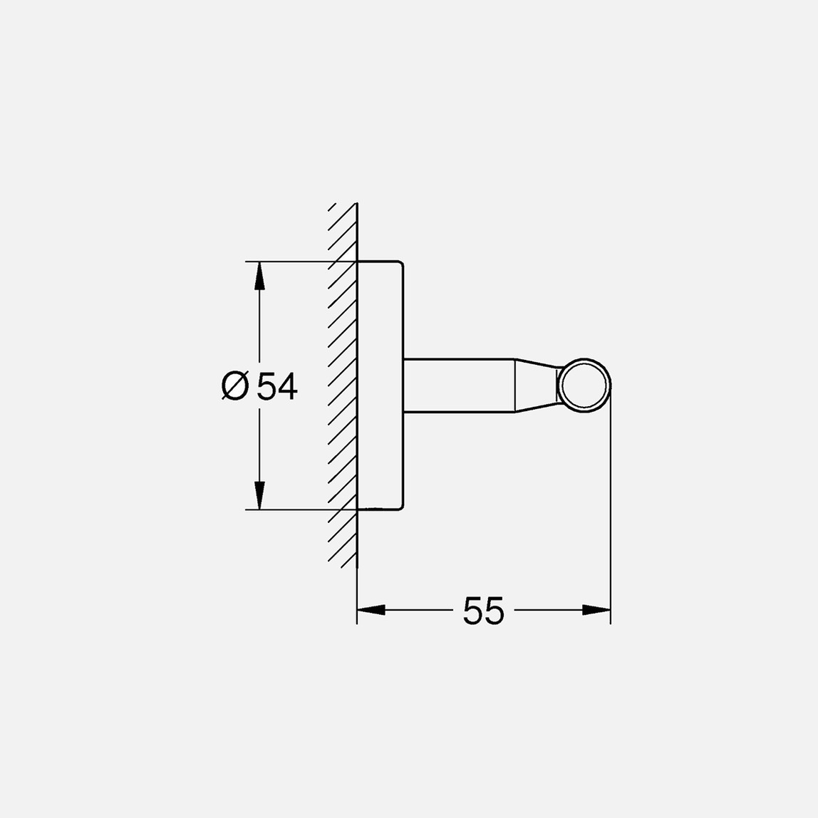    Grohe Start Cosmo Bornoz Askısı 