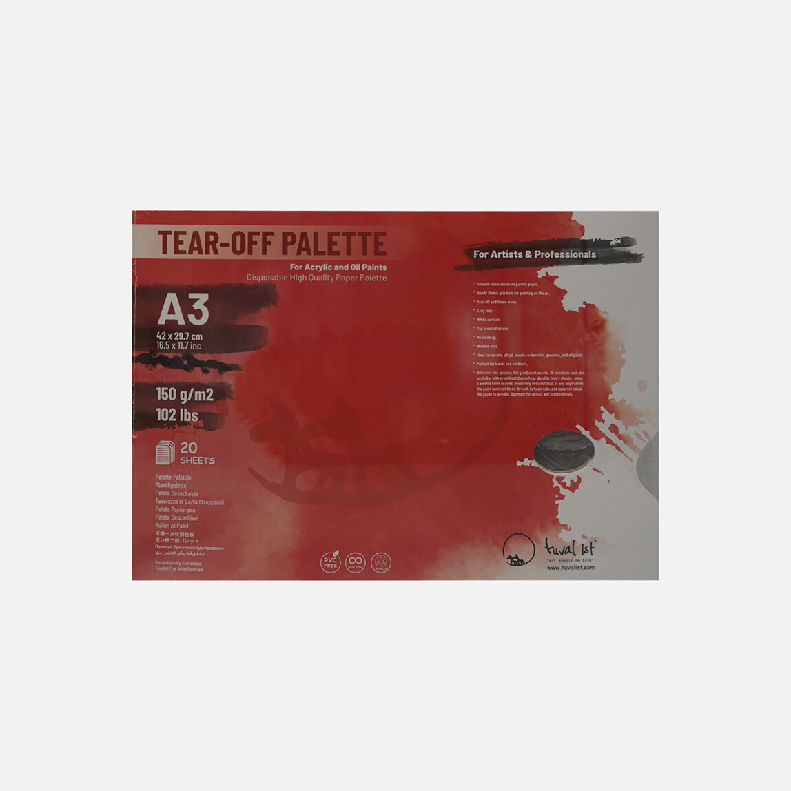    Canvas Pad A3 20 Yaprak 42x29,7 cm 