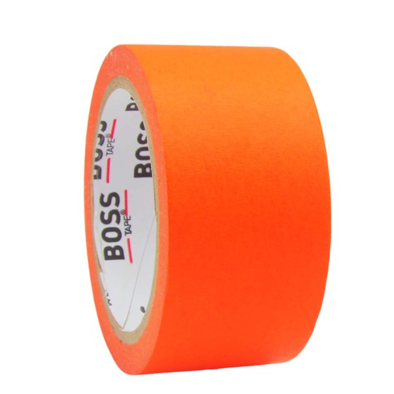 Boss Tape Maskeleme Bandı Turuncu 50 mm x 25 m