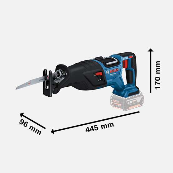 Bosch GSA 185-LI Solo Profesyonel Akülü Panter Testere (Akü ve Şarj Cihazı Dahil Değildir.)