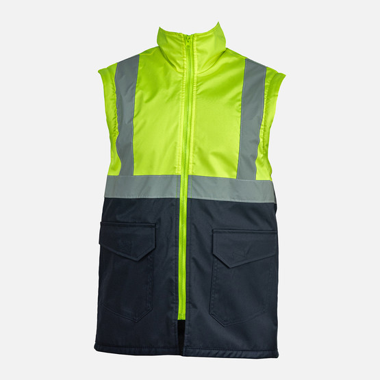 WP100-M Oxford Parka-Sarı Lacivert-Beden:M 