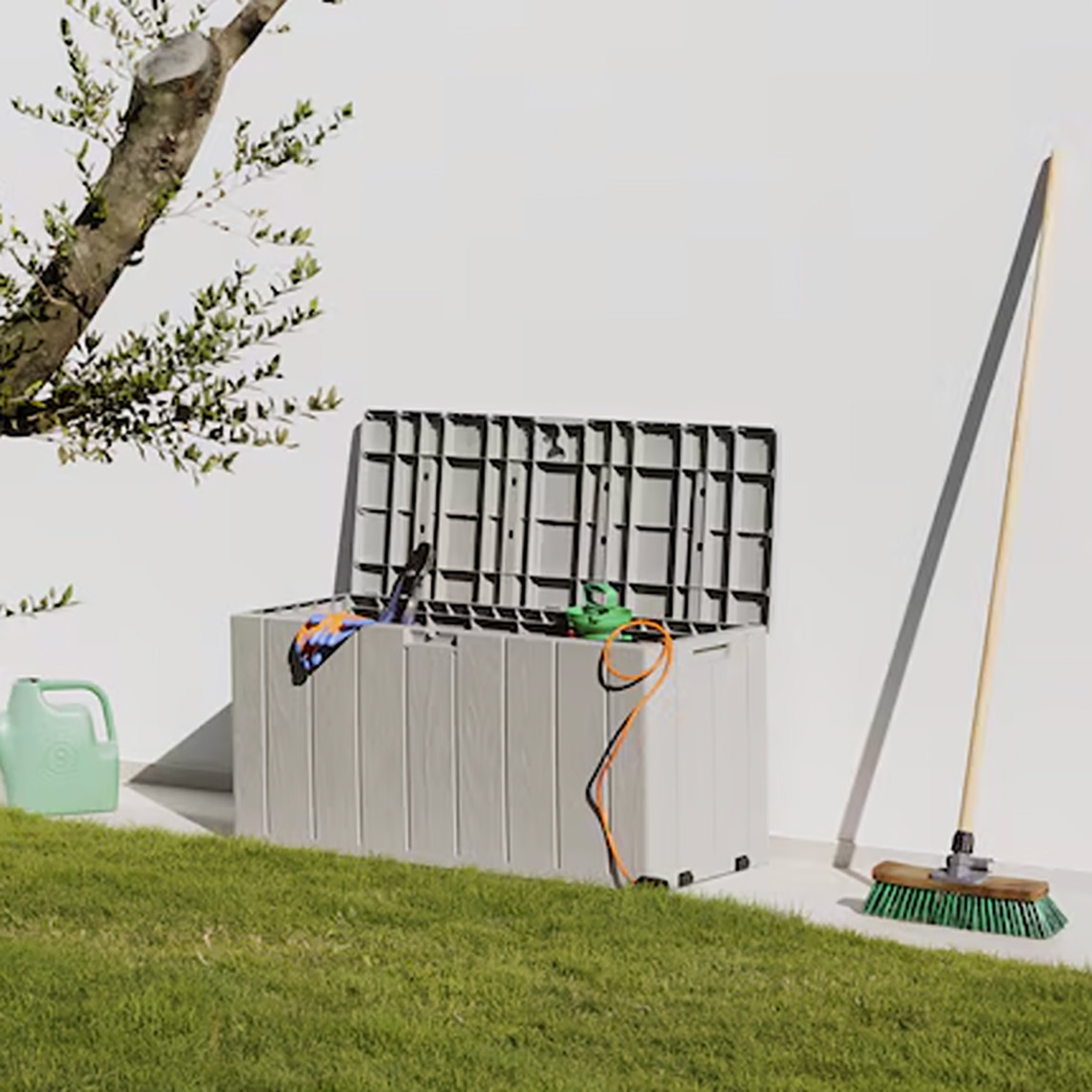    Multibox Bravo Çok Amaçlı Sandık 270 L Açık Gri 