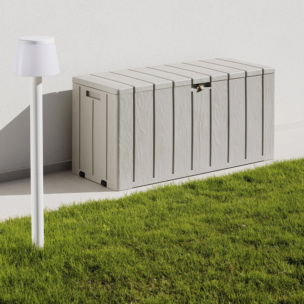    Multibox Bravo Çok Amaçlı Sandık 270 L Açık Gri 