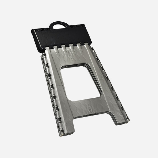 Katlanır Tabure Merdiven Uzun Gri 