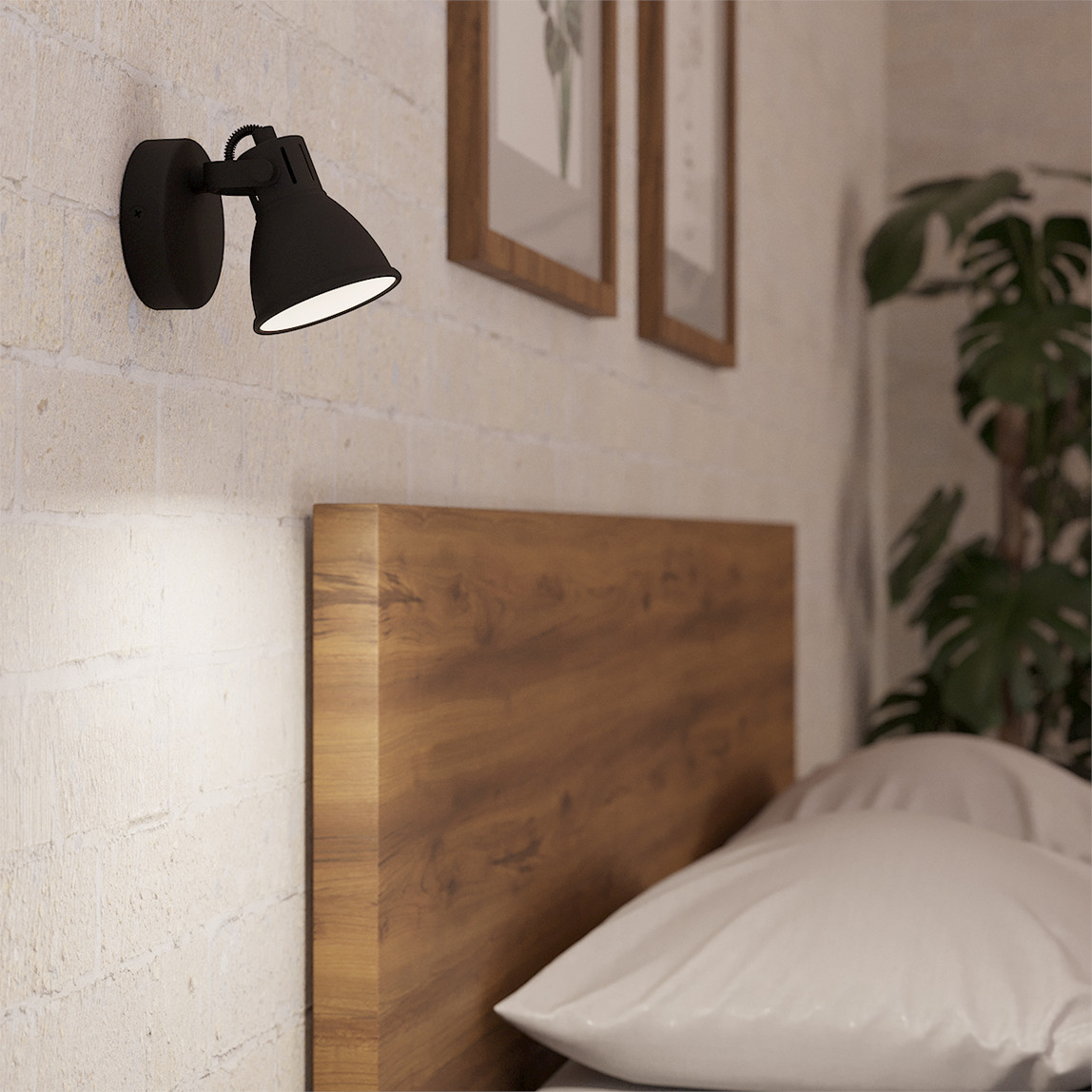    Seras 3 W Siyah Gu10 Tekli Sıva Üstü Led Spot 
