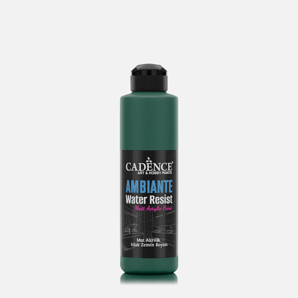    Ambiente Akrilik Zümrüt 250ml Kat 10 AW14 
