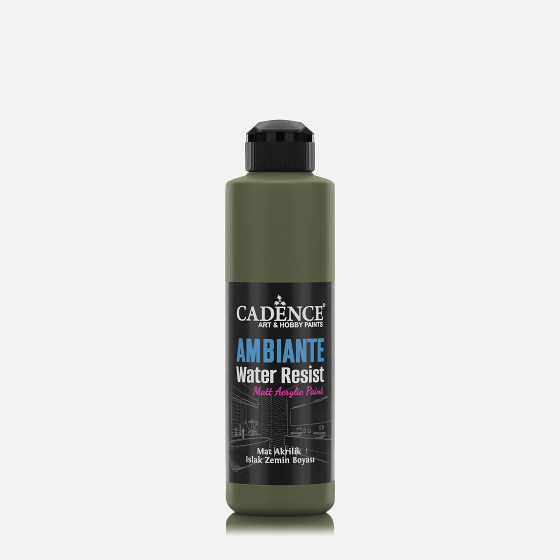   Ambiente Akrilik Ceviz 250ml Kat 10gr AW15 
