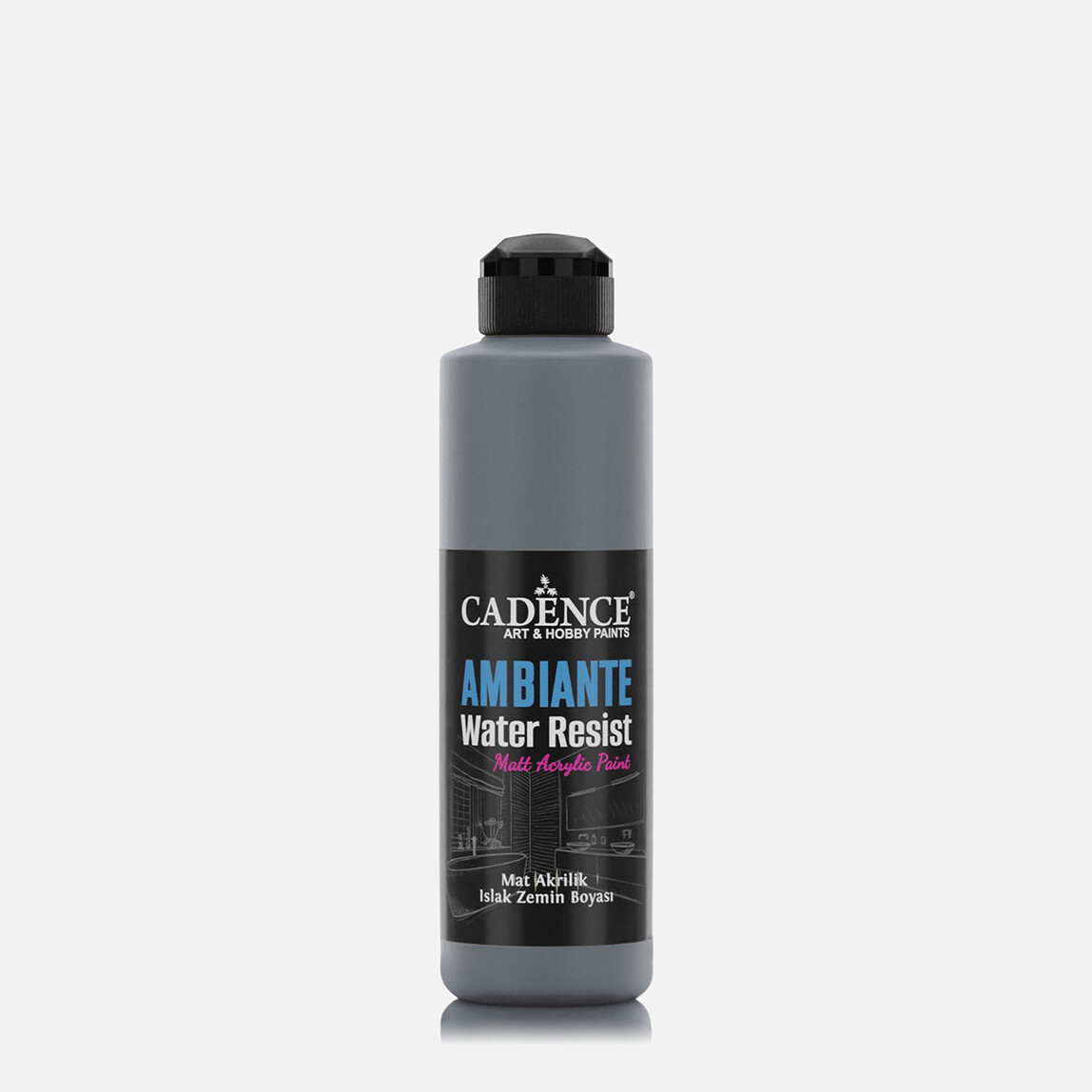    Ambiente Akrilik Graf Gri 250ml Kat 1 AW22 