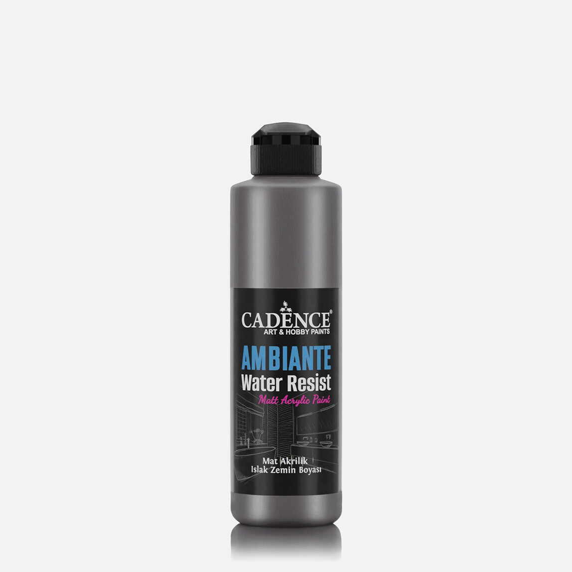    Ambiente Akrilik Antrasit 250ml Kat 10g AWM07 