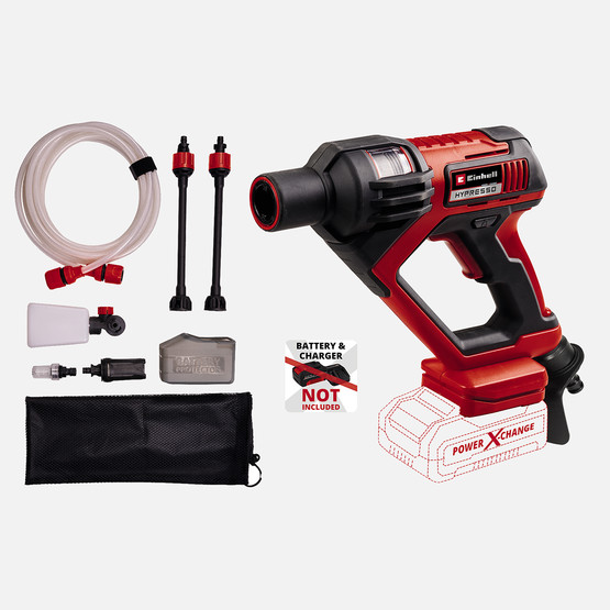 Einhell HYPRESSO 18/24 Li 24 Bar Solo Akülü Basınçlı Yıkama Tabancası(Akü ve Şarj Cihazı Dahil Değildir.)