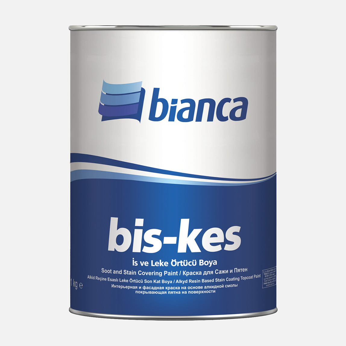    Bianca 1 KG Bis-Kes Leke Boyası Beyaz  