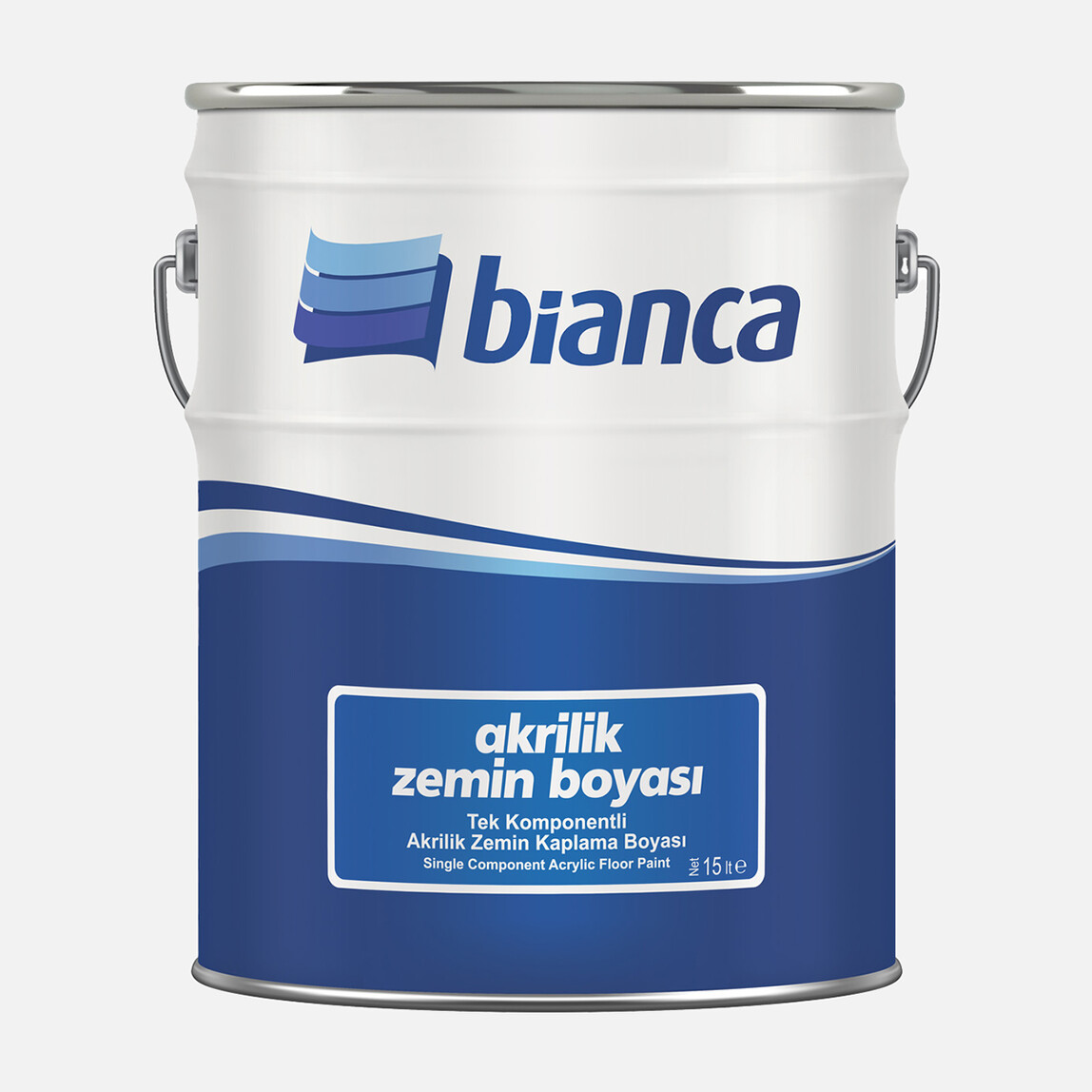    Bianca 15 L Akrilik Zemin Boyası Beyaz  